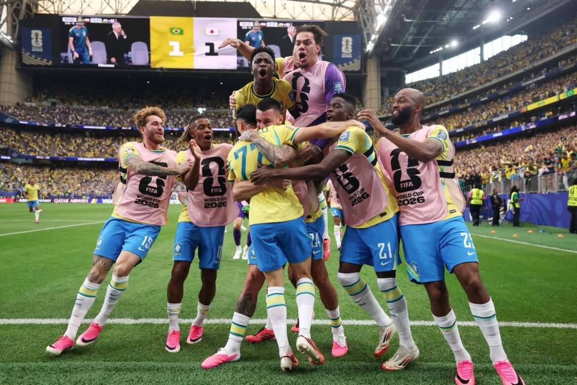 Brasil evita a eliminação da Copa do Mundo enquanto o último gol da estrela do Arsenal mantém o confronto com a Inglaterra em jogo