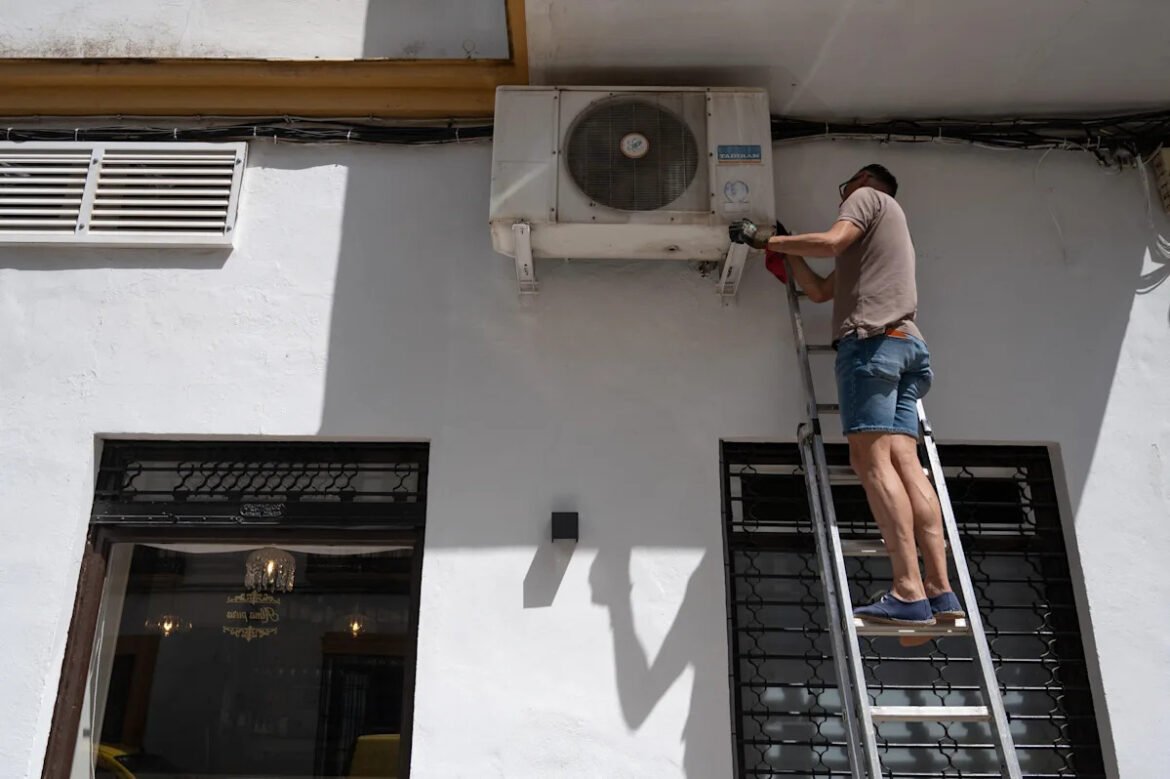 Será que as ondas de calor mortíferas estão a levar os europeus a adotar o ar condicionado?