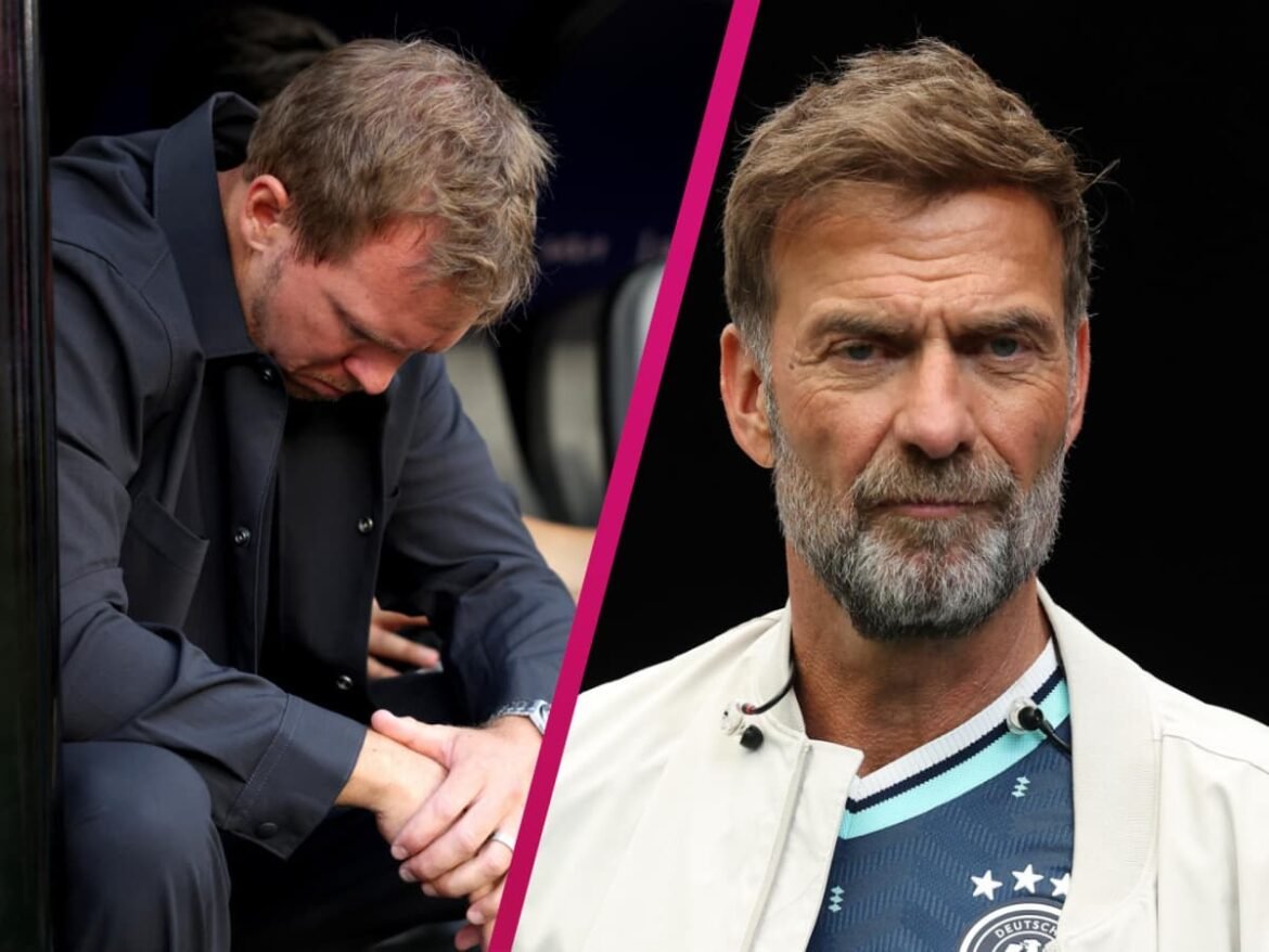 Copa do Mundo 2026: Nagelsmann voará? Os fãs agora estão chamando por Jurgen Klopp