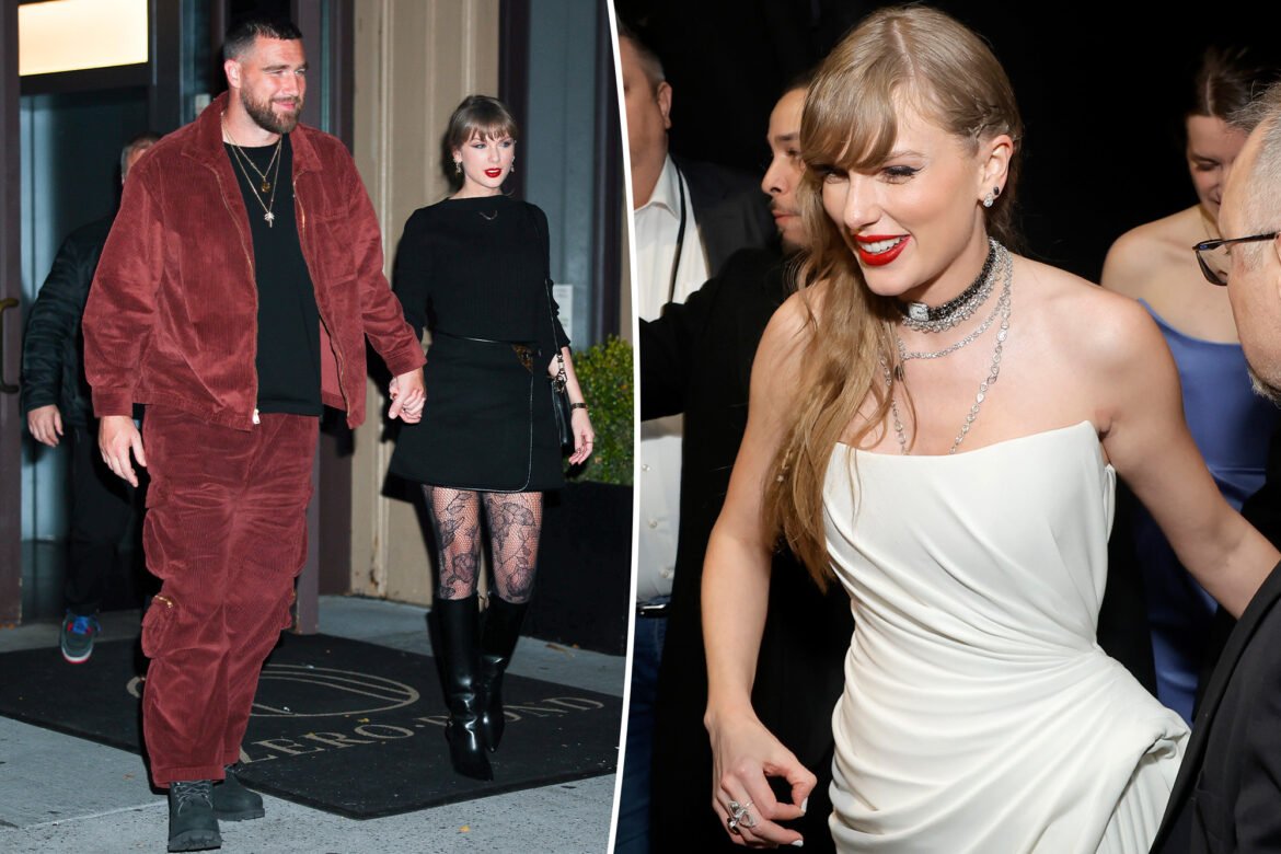 Estilistas criam looks secretos para o casamento de Swift e Kelce