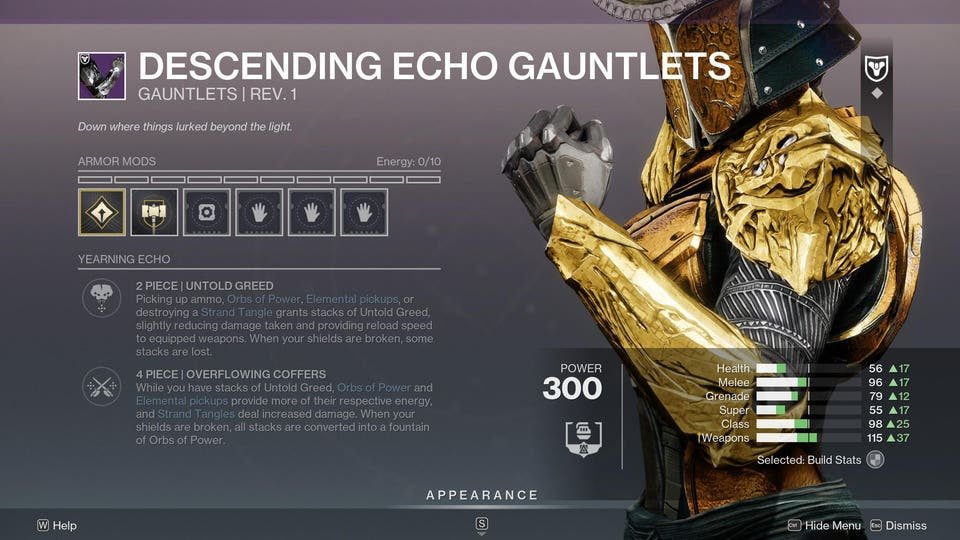 Destiny 2 agora desativa permanentemente o equipamento que não pode ser corrigido