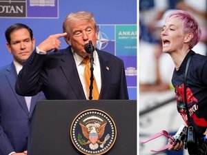 Para esta ex-vencedora da Bola de Ouro, Donald Trump é o responsável pela eliminação dos Estados Unidos da Copa do Mundo: Megan Rapinoe pune o presidente dos Estados Unidos pelo “caos” causado