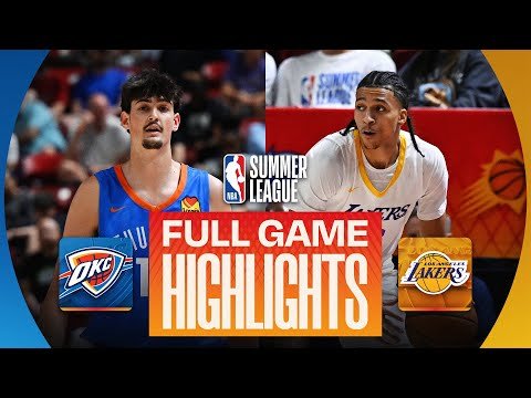 Adou Thiero lidera o Lakers na vitória da Vegas Summer League sobre o Thunder