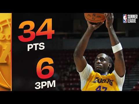Arthur Kaluma, do Lakers, marca 34 pontos em excelente desempenho