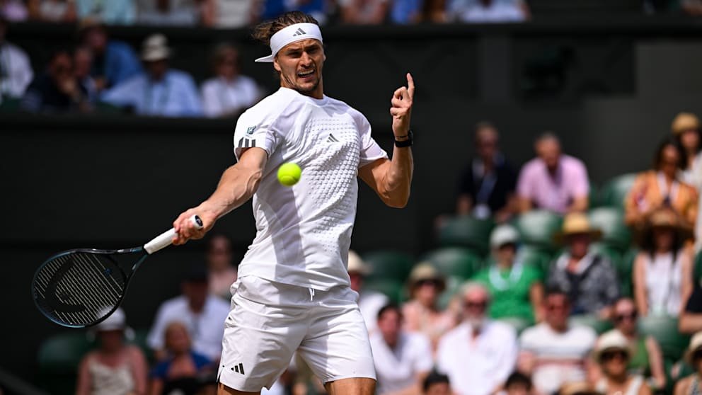 Alexander Zverev luta pela vitória em Wimbledon: Sophia Thomalla está desaparecida | esportes
