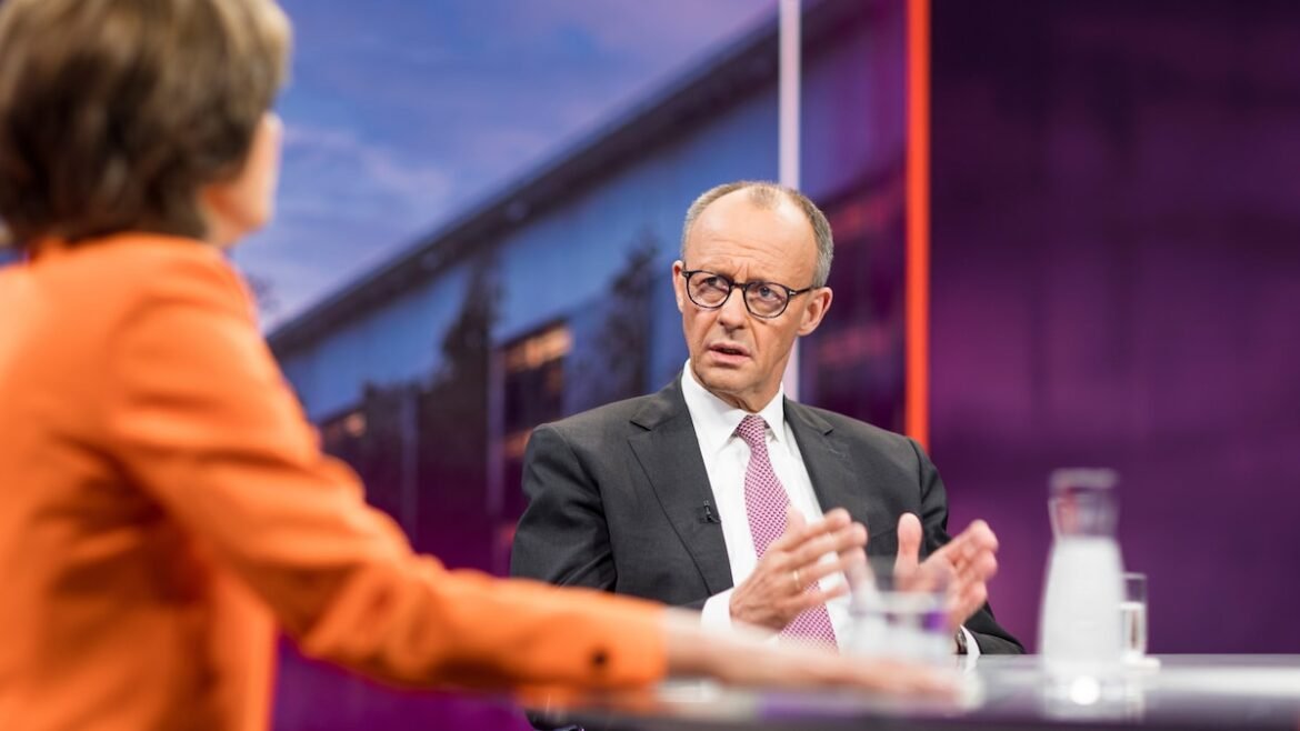 Na ZDF, Merz é quase como Trump