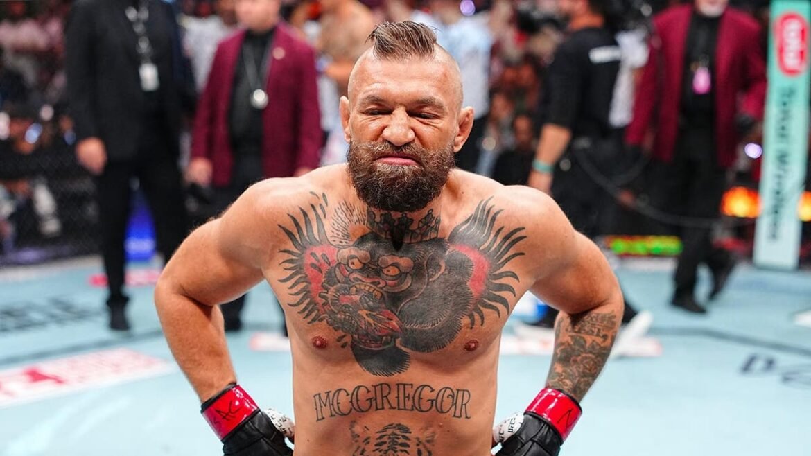 McGregor revela lesão no LCA e no menisco do joelho direito no UFC 329