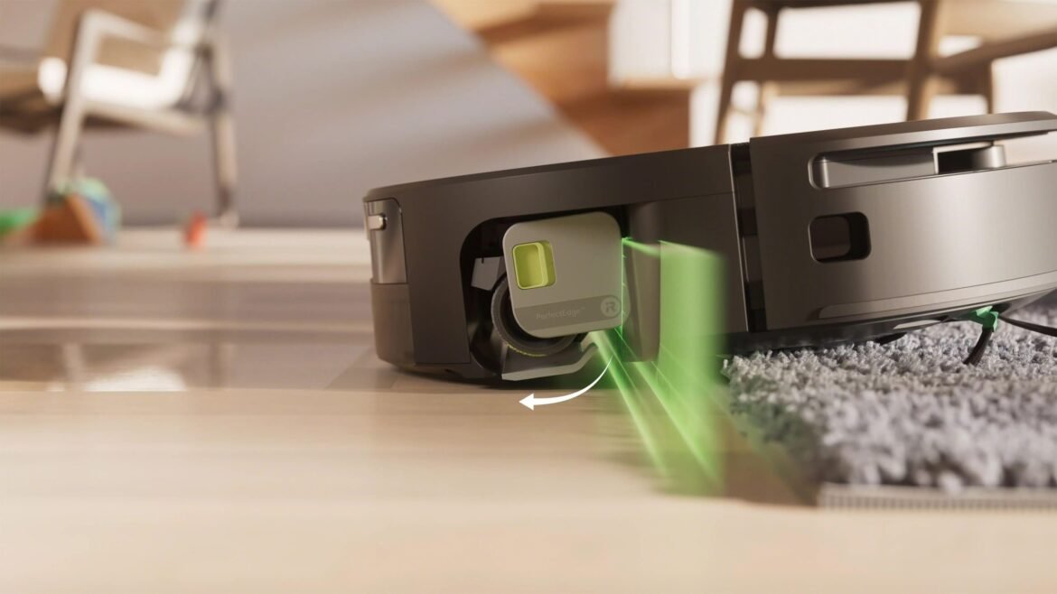 O mais novo limpador de piso da iRobot não é um robô