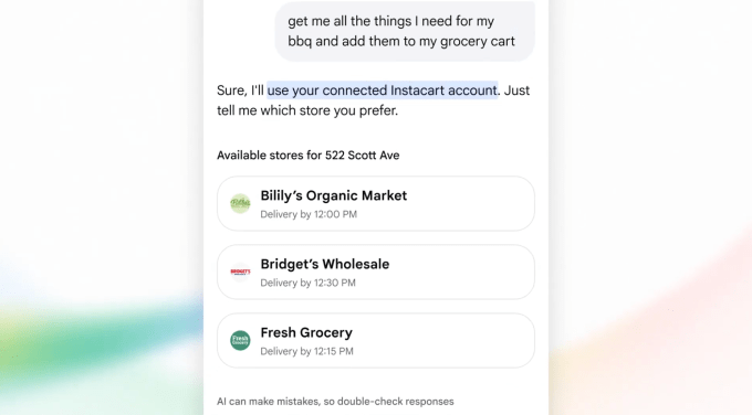 O modo IA do Google agora permite conectar e interagir com alguns aplicativos