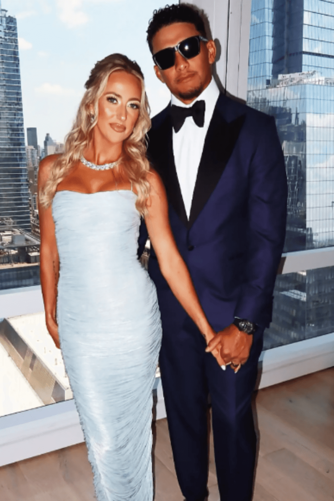 Este é o look de casamento T&T de Patrick Mahomes