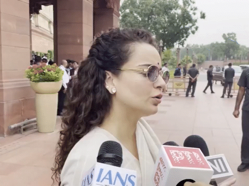 Declaração de Kangana Ranaut sobre o protesto de Jantar Mantar