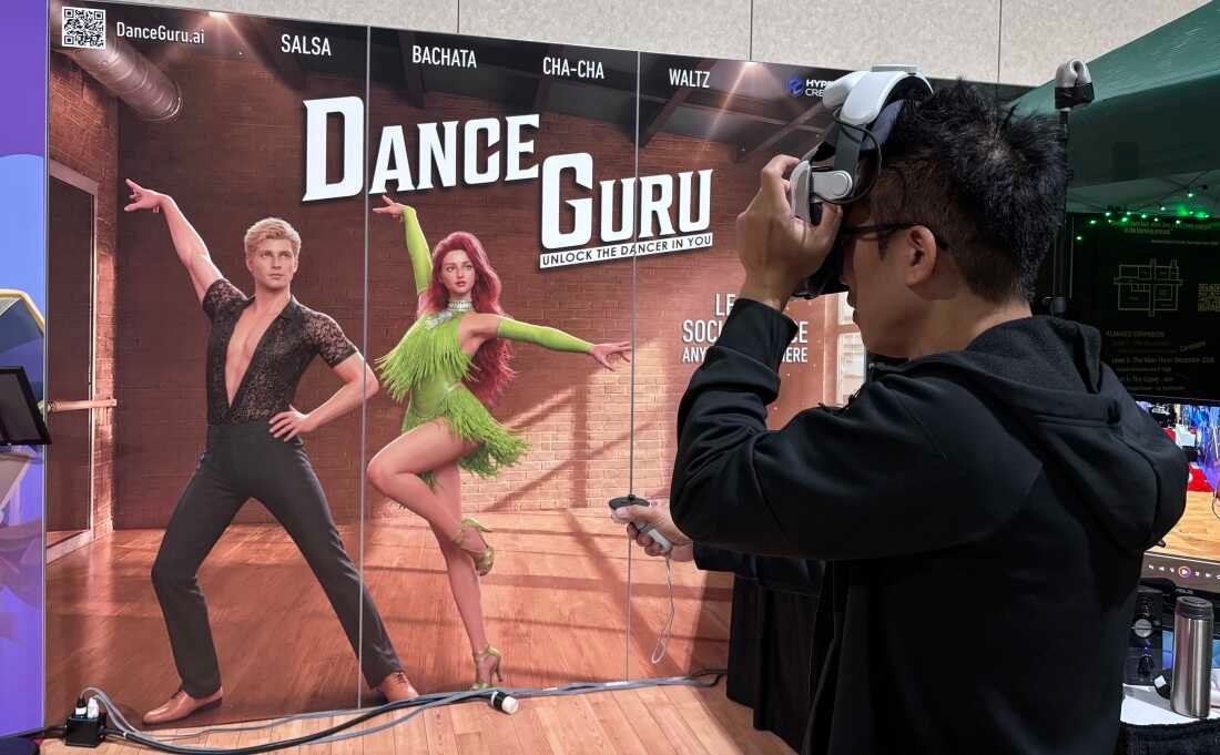 Aplicativos de dança de realidade virtual ajudam as pessoas a aprender danças parceiras em particular: NPR