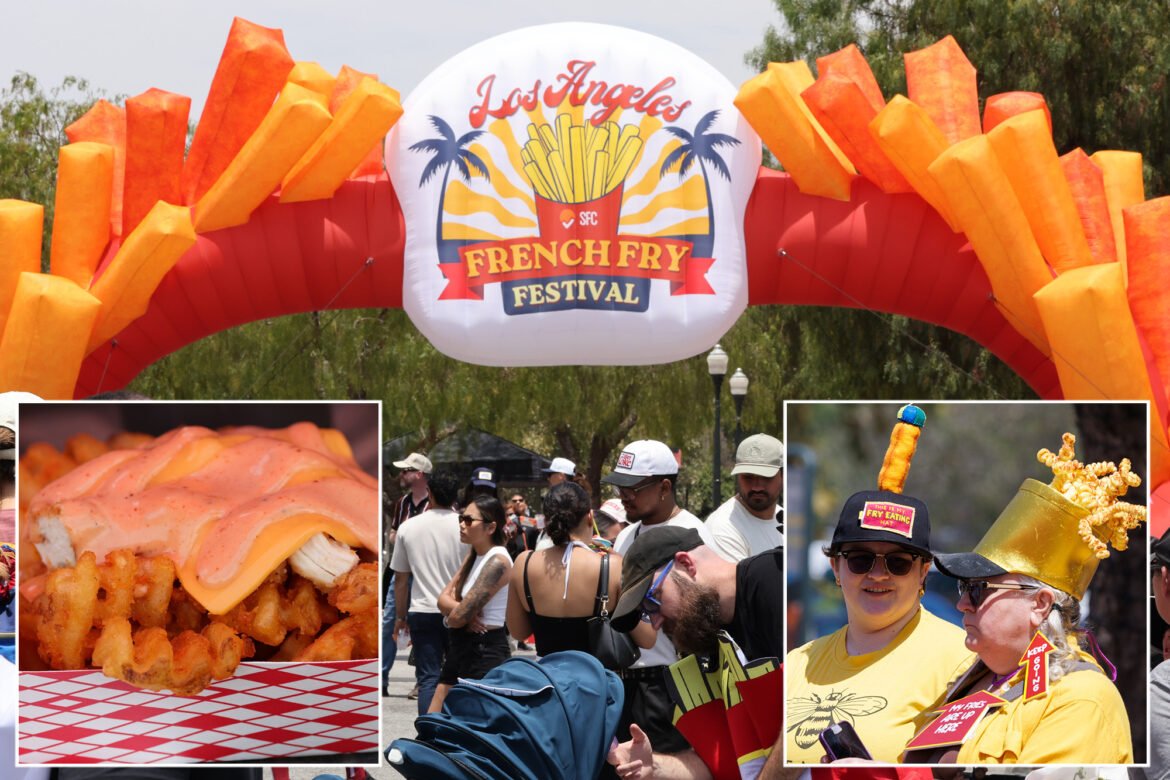 O Los Angeles French Fry Festival coroou as melhores batatas no evento inaugural