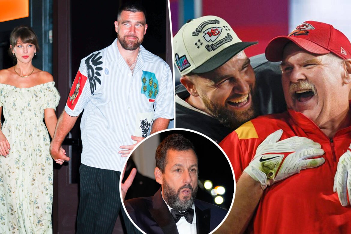 Andy Reid revelou o conselho especial sobre casamento que Adam Sandler deu a Taylor Swift e Travis Kelce enquanto mantinha o casamento.